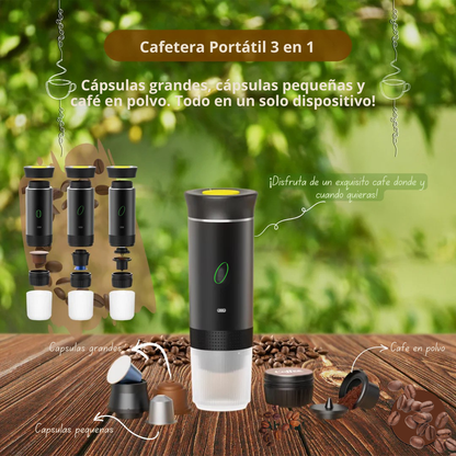 EspressoJet™ Cafetera  Expresó Portátil
