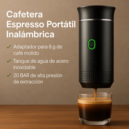 EspressoJet™ Cafetera  Expresó Portátil