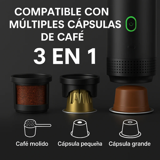 EspressoJet™ Cafetera  Expresó Portátil