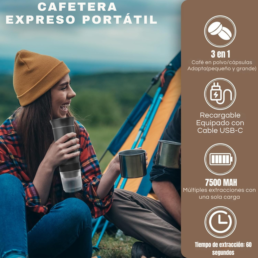 EspressoJet™ Cafetera  Expresó Portátil