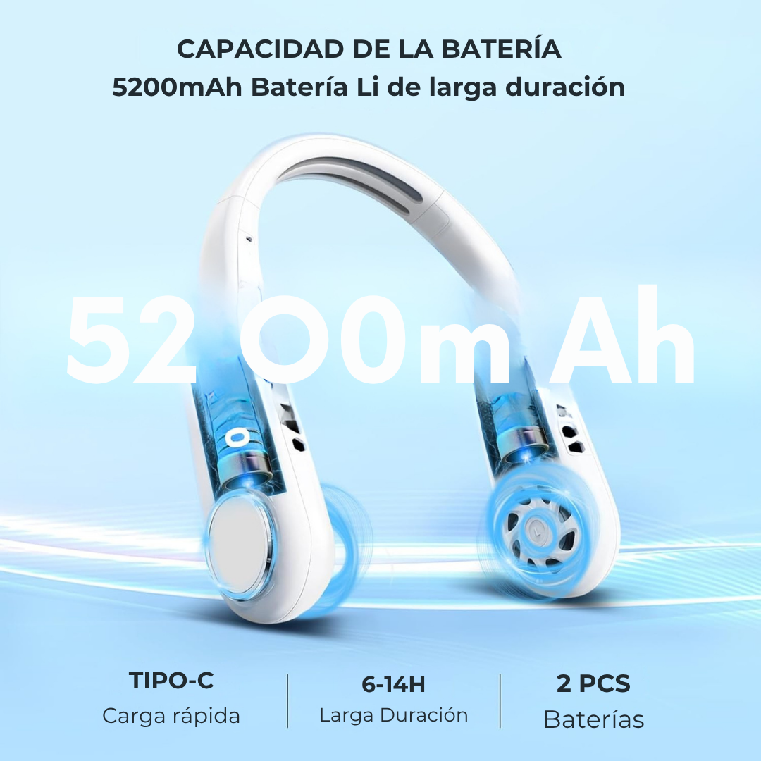 Ventilador De Cuello Portátil
